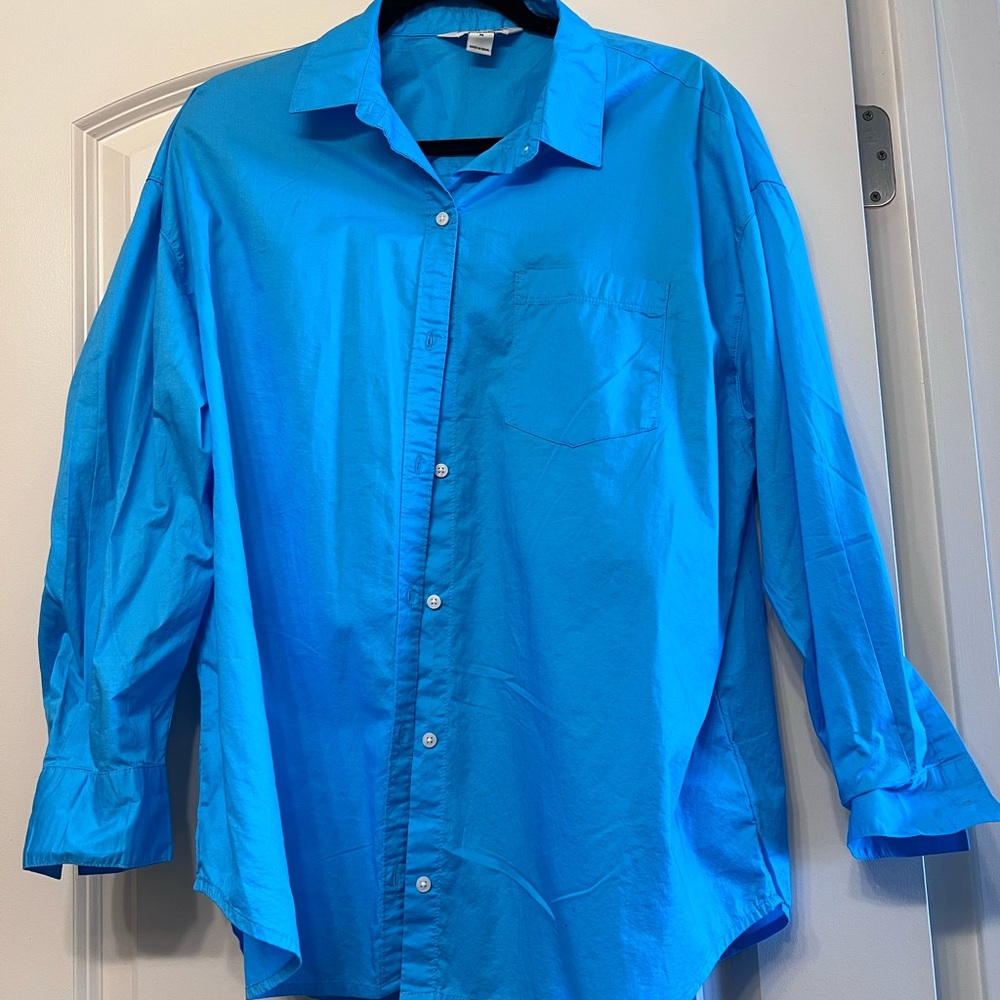 Oversized Button Up
